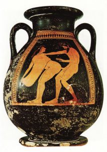 Un aculéate chez les Grecs. Déjà dans l'Antiquité, ça filait le bourdon.